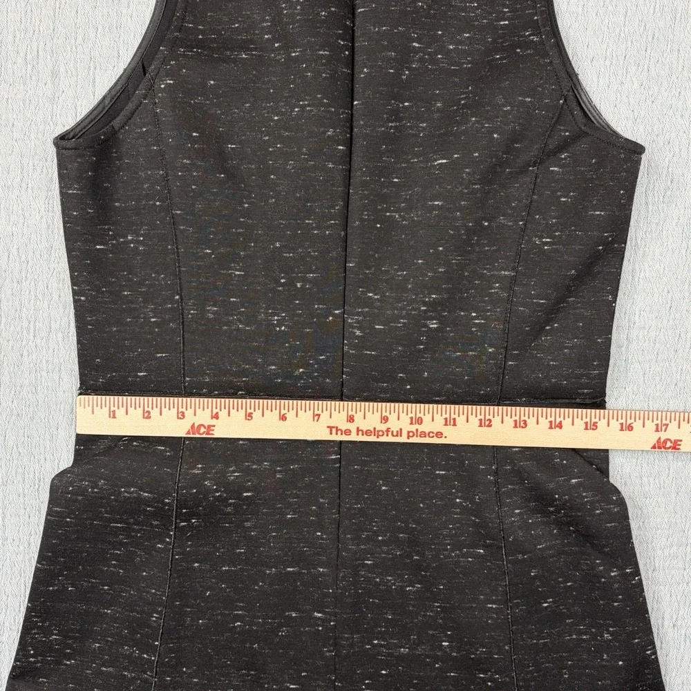 Sea New York Womens Black Speckled Ponte Knit‎ Fit & Flare Dress Size 6 EUC! - Picture 8 of 11